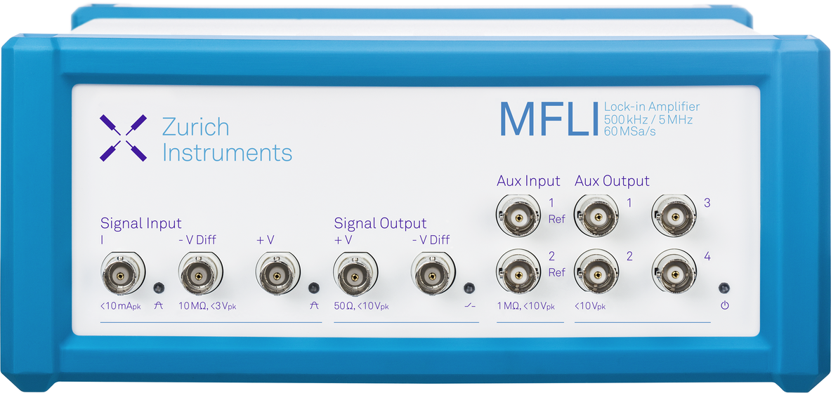 蘇黎世 MFLI 500 kHz / 5 MHz 鎖相放大器