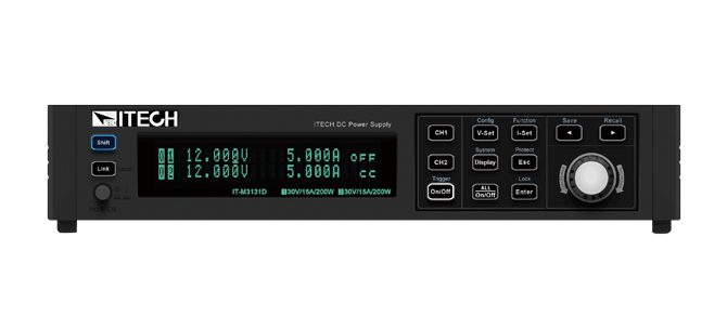 新品 艾德克斯 IT-M3100D 系列雙通道可編程直流電源